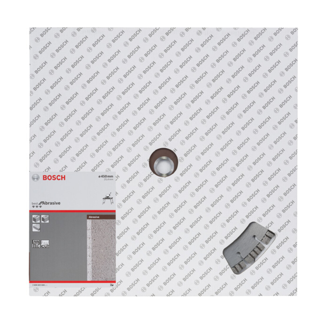 Bosch diamantdoorslijpschijf Best for Abrasive 450 x 25,40 x 3,6 x 12 mm
