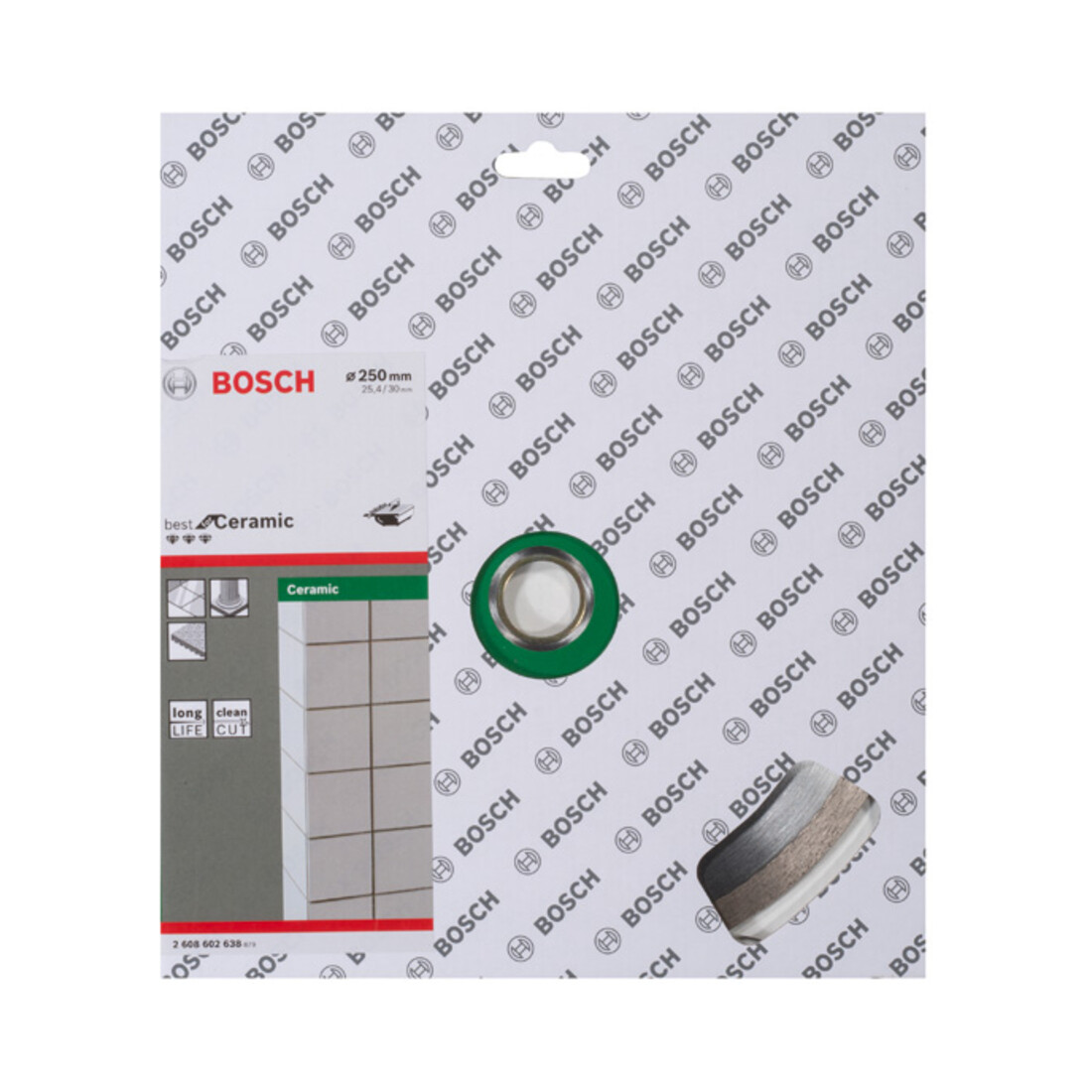 Bosch diamantdoorslijpschijf Best for Ceramic 250 x 30/25,40 x 2,4 x 10 mm