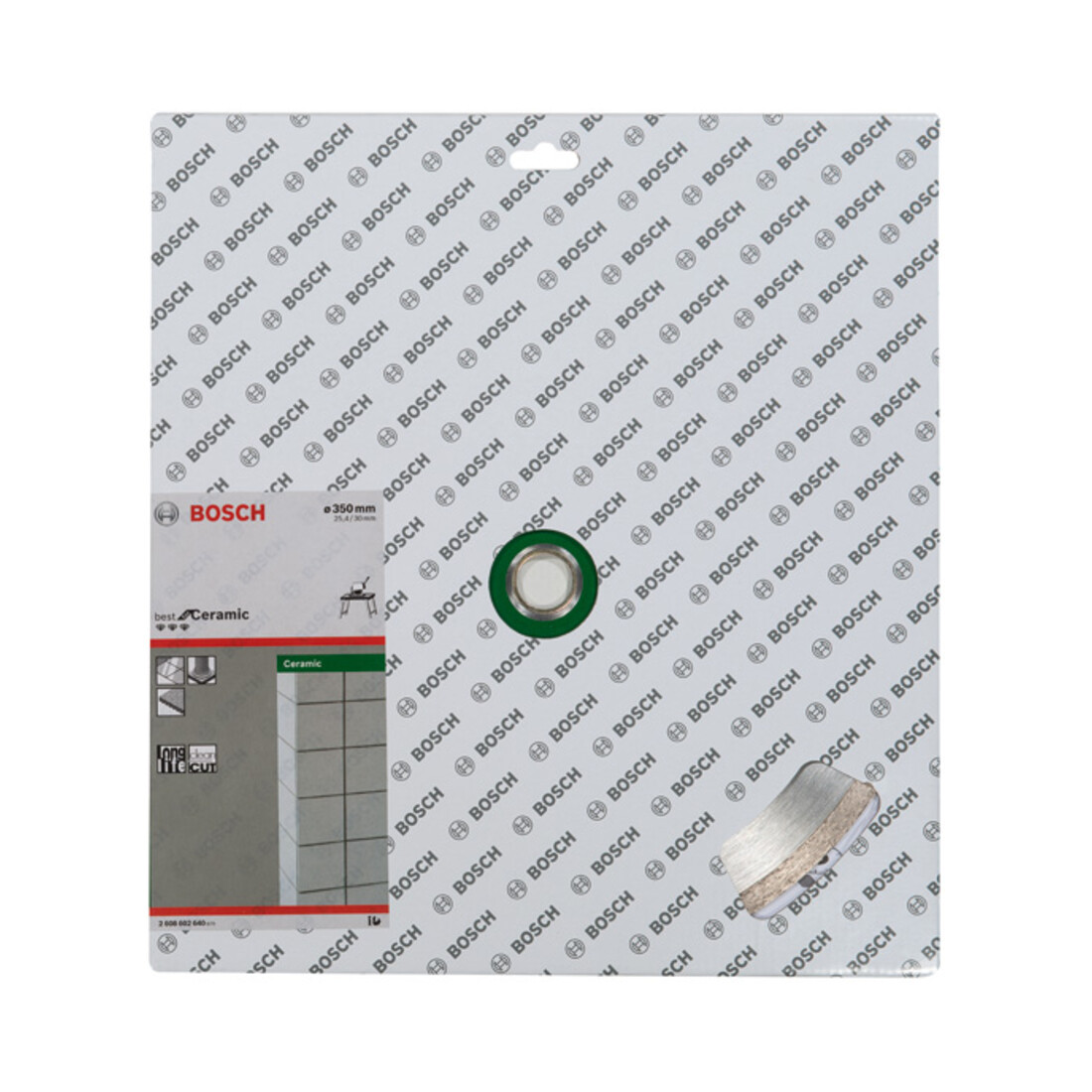 Bosch diamantdoorslijpschijf Best for Ceramic 350 x 30/25,40 x 3 x 10 mm
