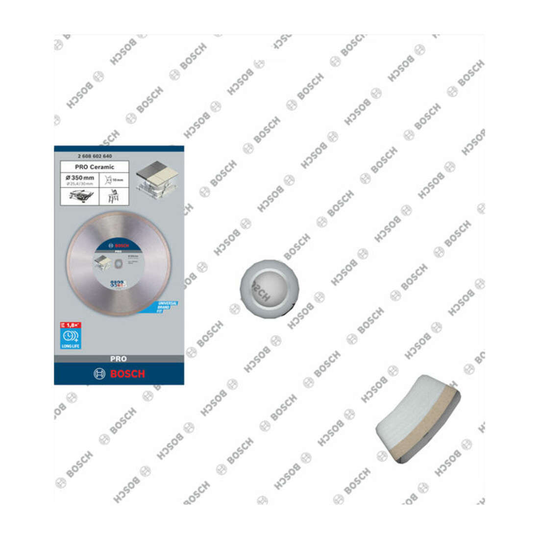 Bosch diamantdoorslijpschijf Best for Ceramic 350 x 30/25,40 x 3 x 10 mm