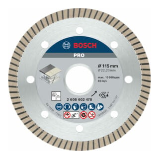 Bosch diamantdoorslijpschijf Best for Ceramic Extra-Clean Turbo