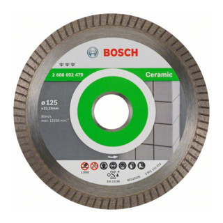 Bosch diamantdoorslijpschijf Best for Ceramic Extra-Clean Turbo