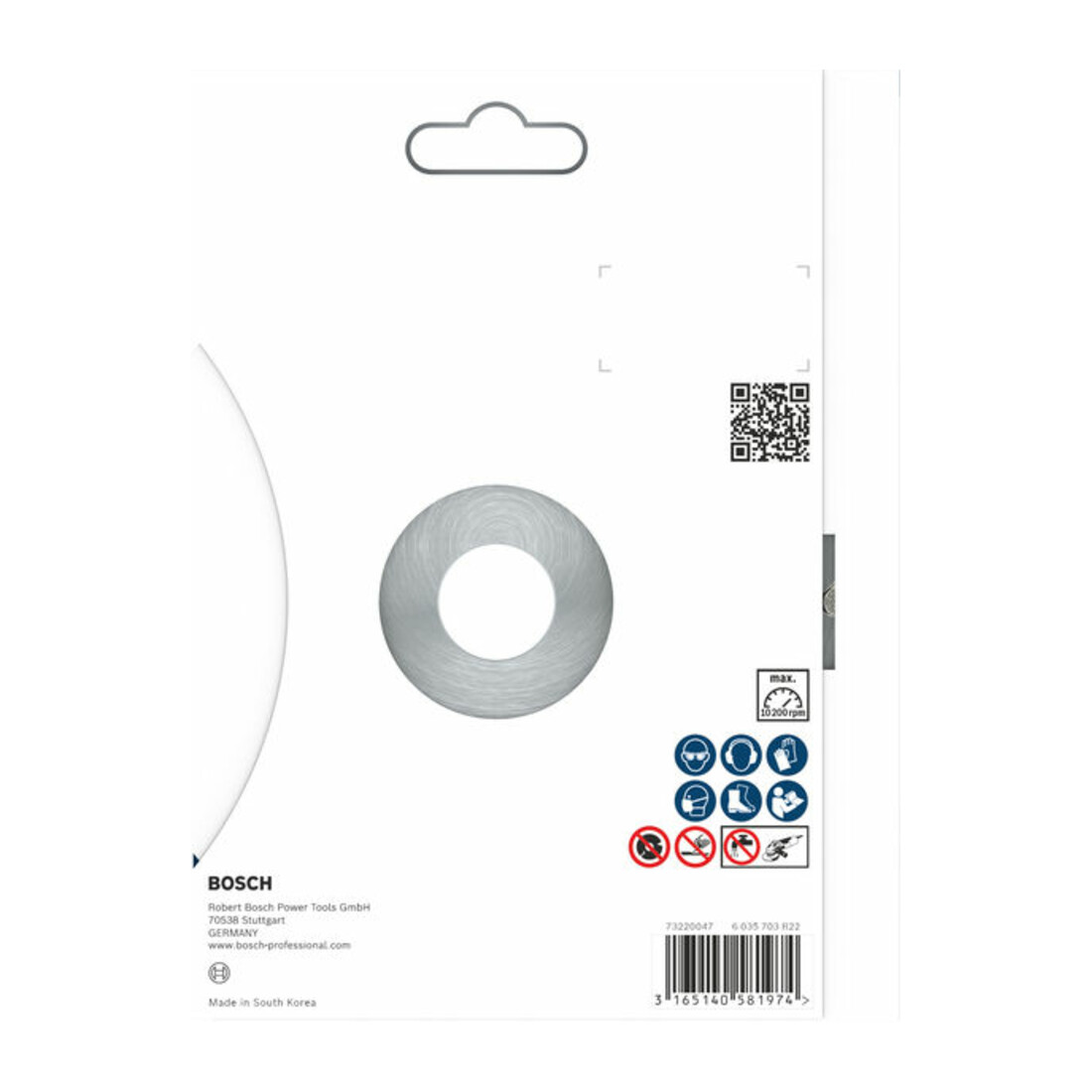Bosch diamantdoorslijpschijf Best for Marble 150 x 22,23 x 2,2 x 3 mm