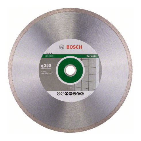Bosch diamantdoorslijpschijf Best for Ceramic 350 x 30/25,40 x 3 x 10 mm