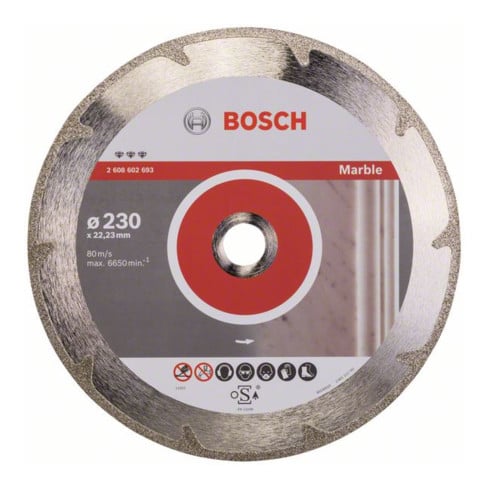 Bosch diamantdoorslijpschijf Best for Marble 230 x 22,23 x 2,2 x 3 mm