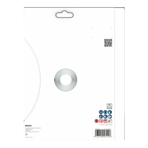 Bosch diamantdoorslijpschijf Best voor steen 230 x 22,23 x 2,4 x 15 mm