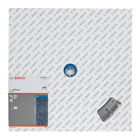 Bosch diamantdoorslijpschijf Best voor steen 450 x 25,40 x 3,8 x 12 mm