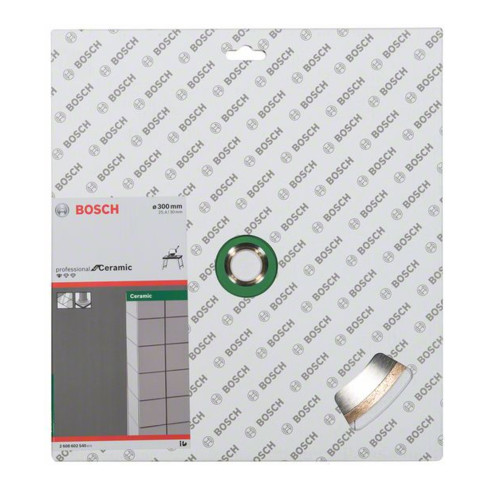 Bosch diamantdoorslijpschijf Standard for Ceramic 300 x 30 + 25,40 x 2 x 7 mm