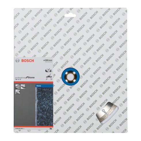 Bosch diamantdoorslijpschijf Standard for Stone 300 x 20,00/25,40 x 3,1 x 10 mm