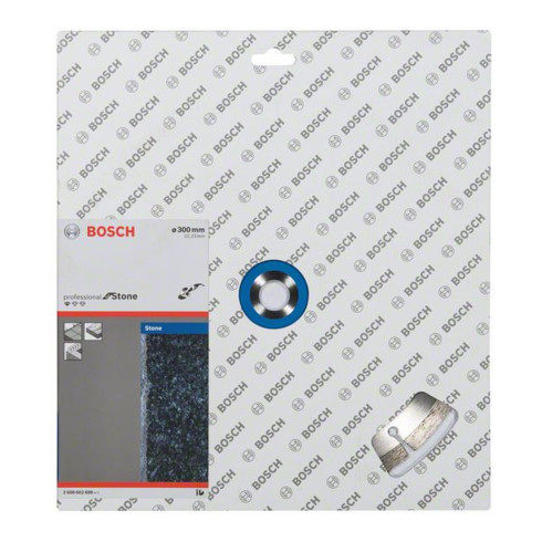 Bosch diamantdoorslijpschijf Standard for Stone 300 x 22,23 x 3,1 x 10 mm