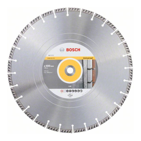 Bosch diamantdoorslijpschijf Standard for Universal 400 x 20 x 3,2 x 10 mm