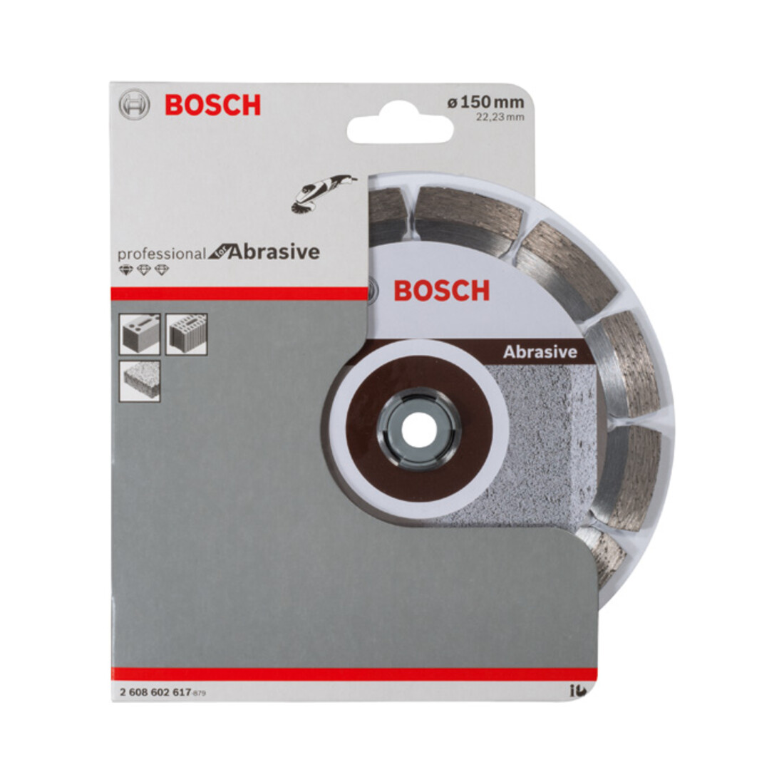 Bosch diamantdoorslijpschijf Standard for Abrasive 150 x 22,23 x 2 x 10 mm