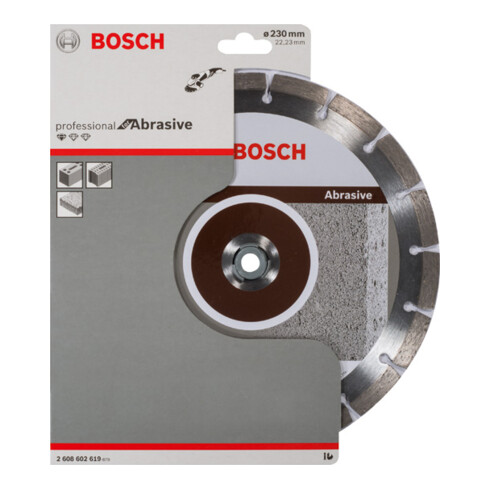 Bosch diamantdoorslijpschijf Standard for Abrasive 230 x 22,23 x 2,3 x 10 mm