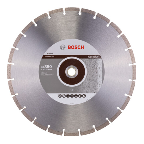 Bosch diamantdoorslijpschijf Standard for Abrasive 20.00/25.40