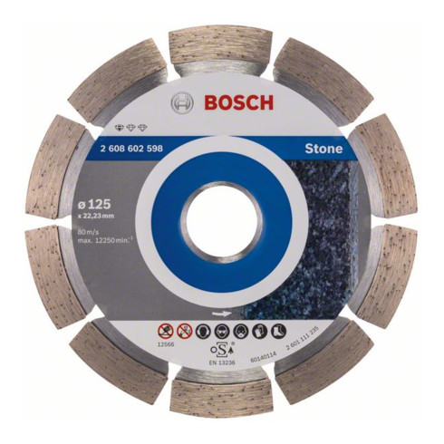 Bosch diamantdoorslijpschijf standaard voor graniet en gewapend beton