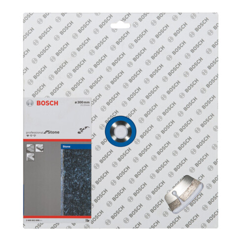 Bosch diamantdoorslijpschijf Standard for Stone 300 x 22,23 x 3,1 x 10 mm