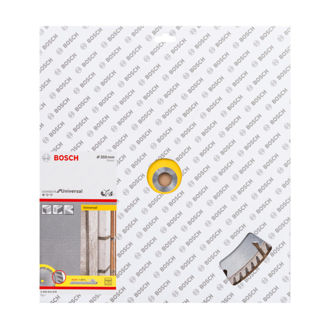 Bosch diamantdoorslijpschijf Standard for Universal 350 x 20 x 3,3 x 10 mm