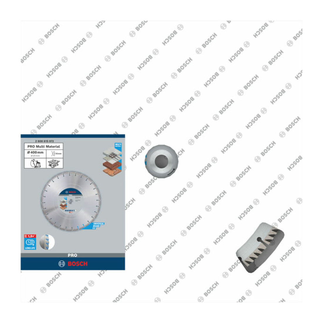Bosch diamantdoorslijpschijf Standard for Universal 400 x 20 x 3,2 x 10 mm