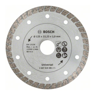 Bosch diamantdoorslijpschijf Turbo