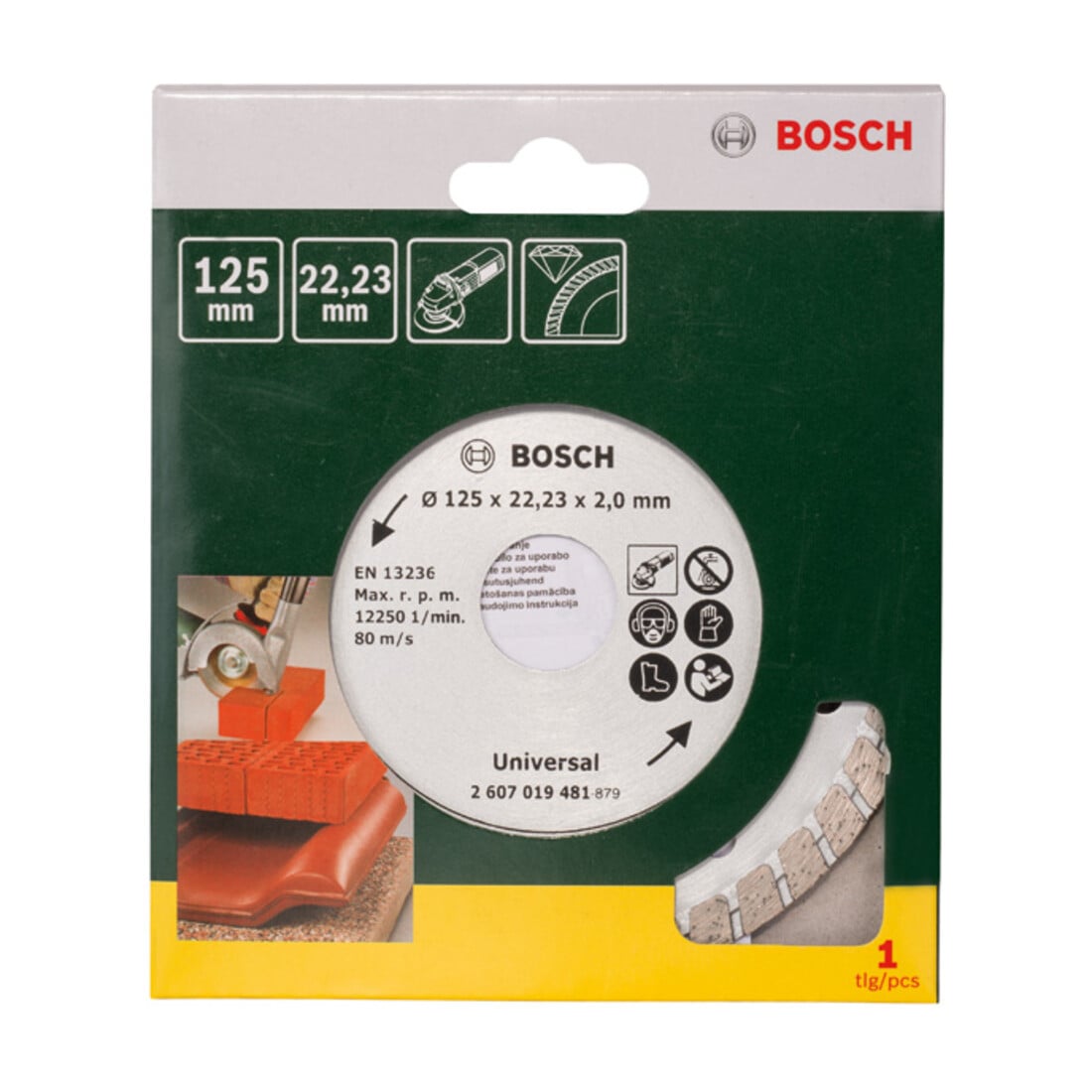 Bosch diamantdoorslijpschijf Turbo