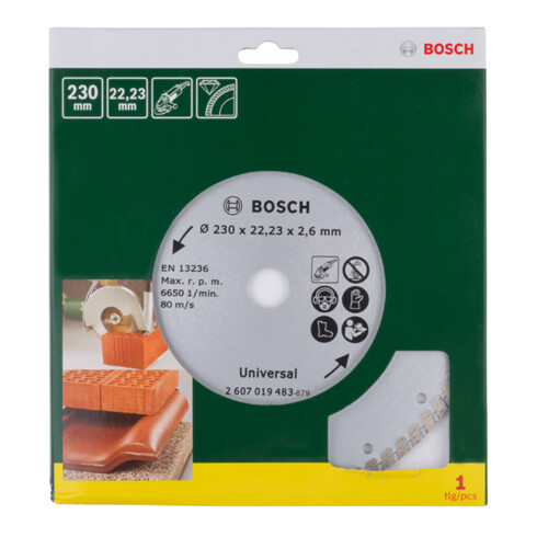 Bosch diamantdoorslijpschijf Turbo