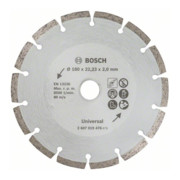 Bosch diamantdoorslijpschijf voor bouwmateriaal, diameter: 180 mm