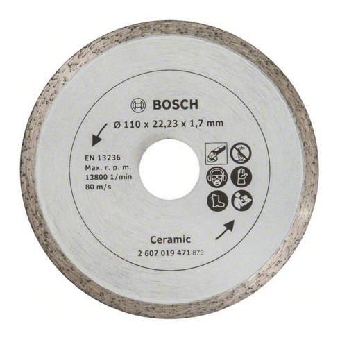 Bosch diamantdoorslijpschijf voor tegels