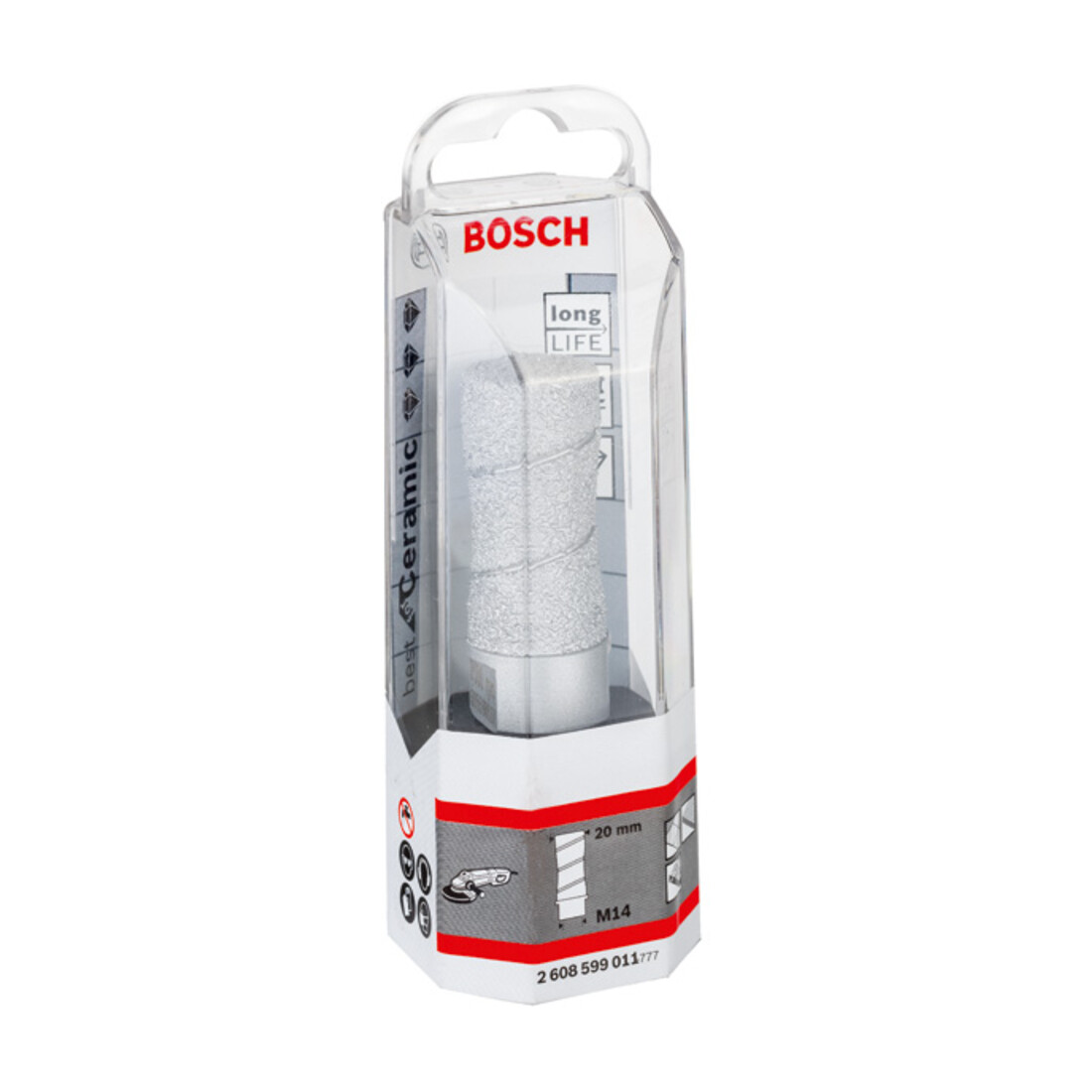 Bosch diamantfrees 20 x 35 mm