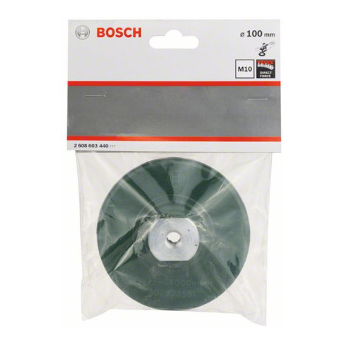Bosch Diamantpolierscheiben-Halter M10 100 mm 6 mm