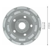 Bosch diamantschijf Expert for Concrete lange levensduur 125 x 22,23 x 5 mm-4