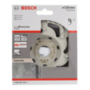 Bosch Diamanttopfscheibe Best for Concrete 125 x 22,23 x 4,5 mm L-förmig-3