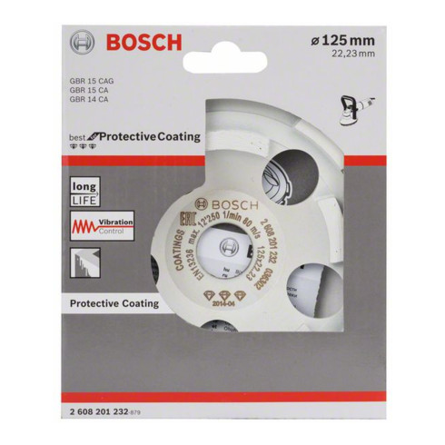 Bosch Diamanttopfscheibe Best for Protective Coating 125 x 22,23 x 4,5 mm