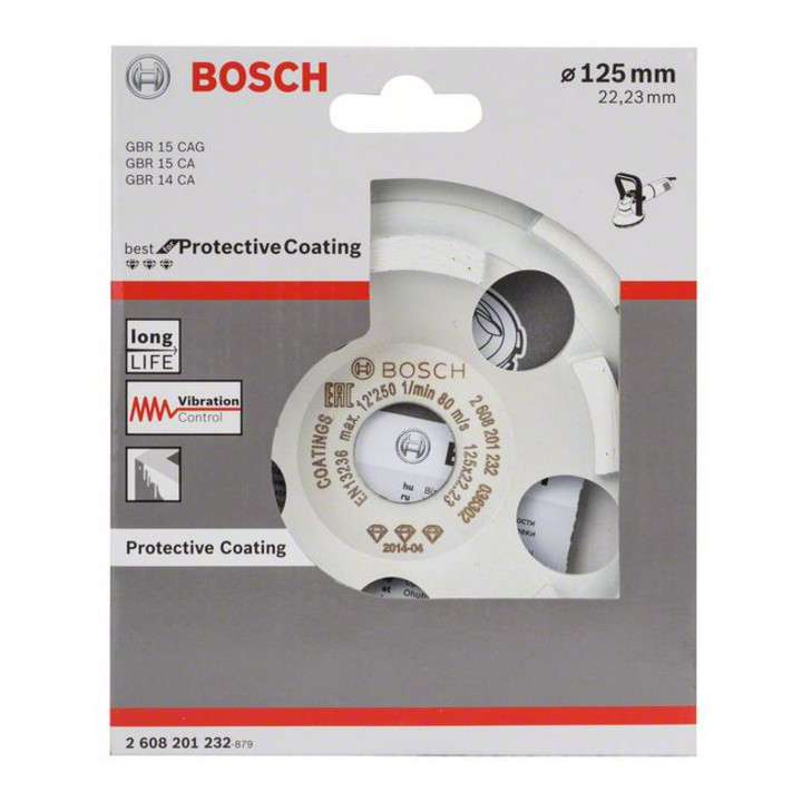 Bosch Diamanttopfscheibe Best for Protective Coating 125 x 22,23 x 4,5 mm