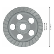 Bosch Diamanttopfscheibe Best for Universal Turbo 125 x 22,23 x 5 mm gelb-4