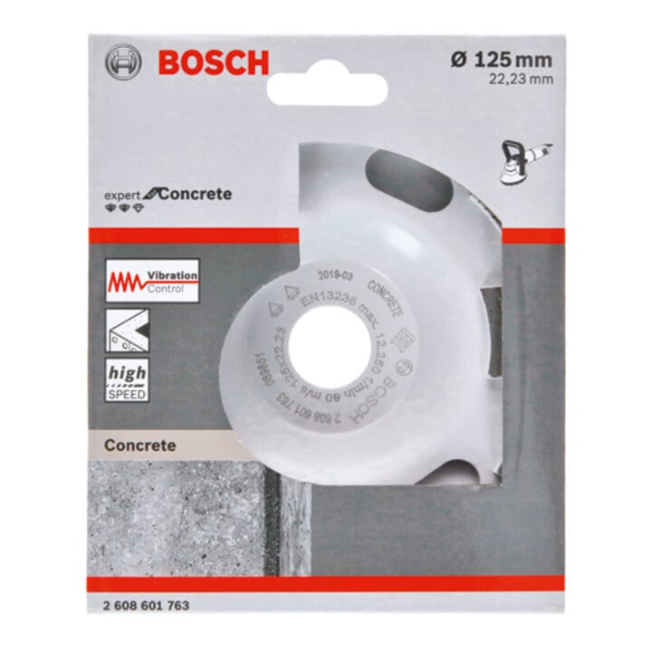 Bosch Diamanttopfscheibe Expert for Concrete Hohe Geschwindigkeit 125 x 22,23 x 5 mm