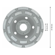 Bosch Diamanttopfscheibe Expert for Concrete Hohe Lebensdauer 125 x 22,23 x 5 mm-4