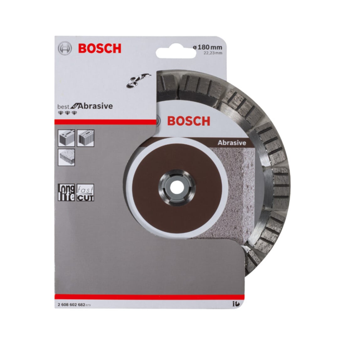 Bosch Diamanttrennscheibe Best for Abrasive 180 x 22,23 x 2,4 x 12 mm