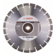 Bosch Diamanttrennscheibe Best for Abrasive, 350 x 20,00/25,40 x 3,2 x 15 mm