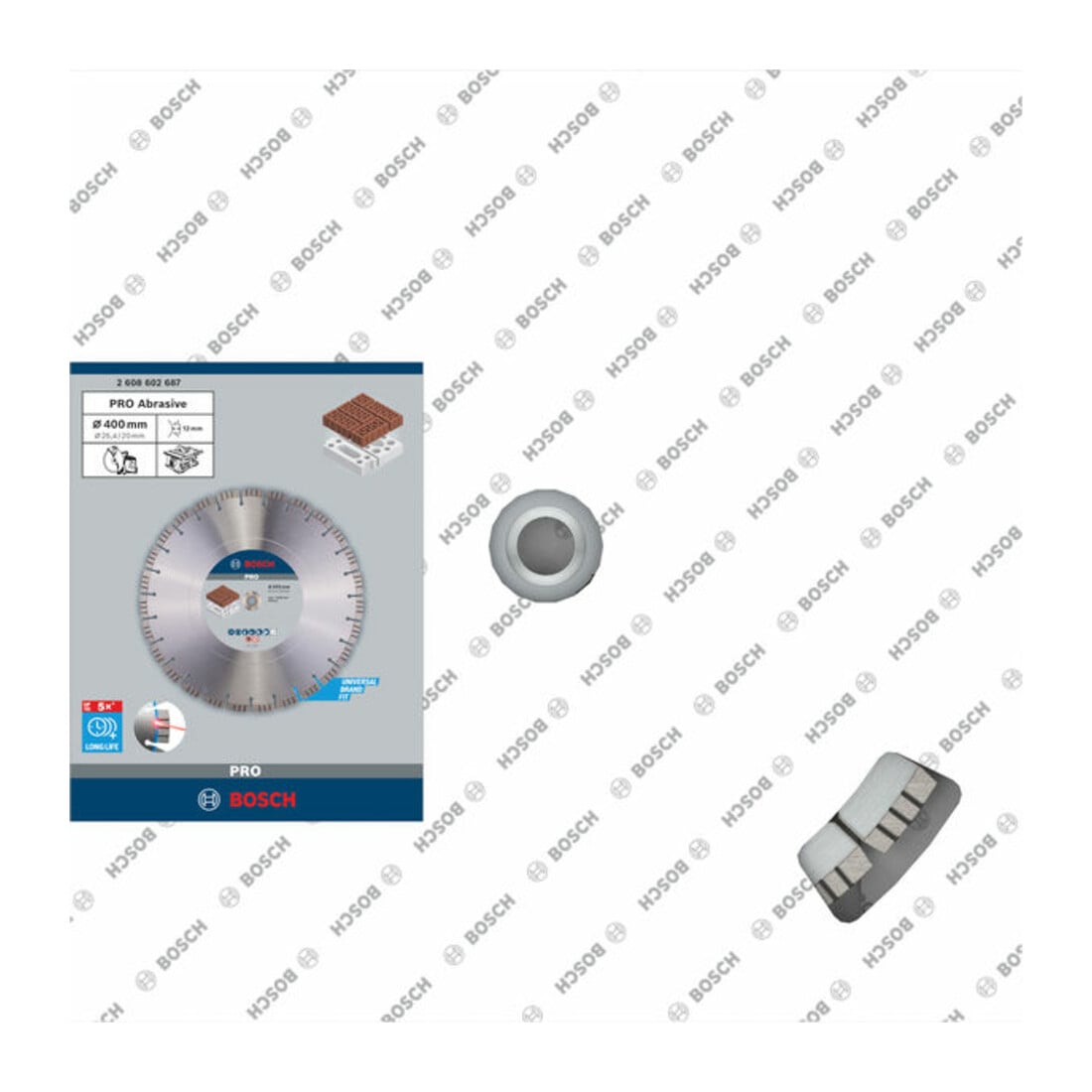 Bosch Diamanttrennscheibe Best for Abrasive 400 x 20,00/25,40 x 3,2 x 12 mm