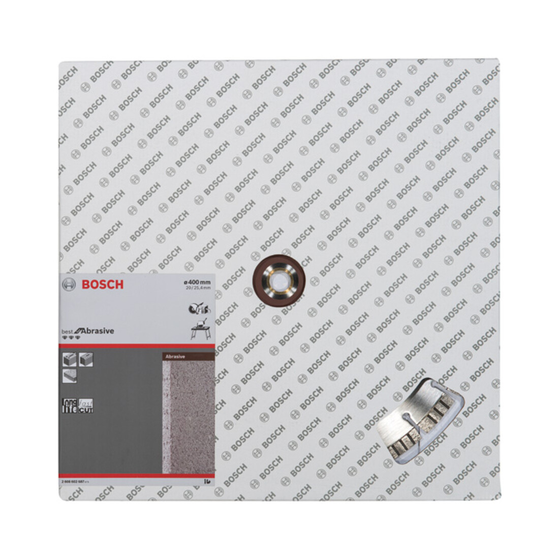 Bosch Diamanttrennscheibe Best for Abrasive 400 x 20,00/25,40 x 3,2 x 12 mm
