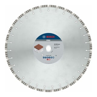 Bosch Diamanttrennscheibe Best for Abrasive 450 x 25,40 x 3,6 x 12 mm