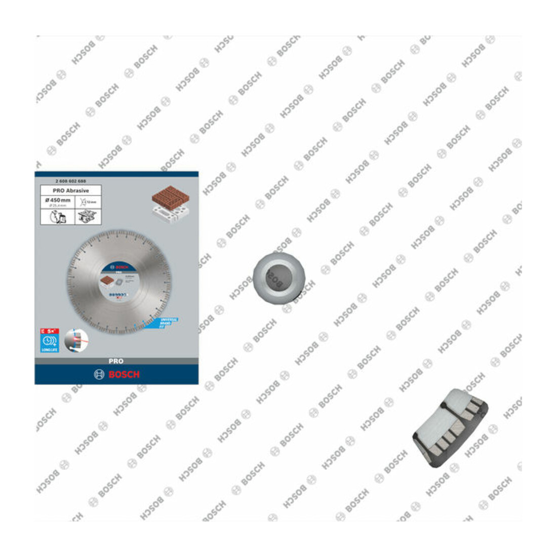 Bosch Diamanttrennscheibe Best for Abrasive 450 x 25,40 x 3,6 x 12 mm