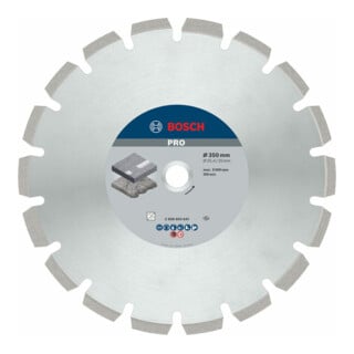 Bosch Diamanttrennscheibe Best for Asphalt, gerade