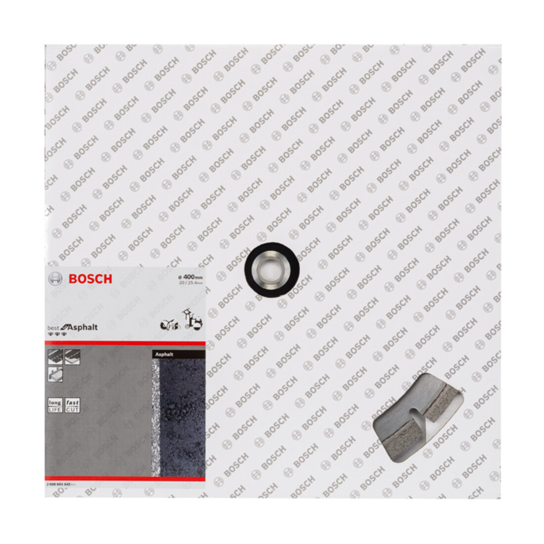 Bosch Diamanttrennscheibe Best for Asphalt 400 x 20,00/25,40 x 3,2 x 12 mm