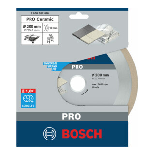 Bosch Diamanttrennscheibe Best for Ceramic