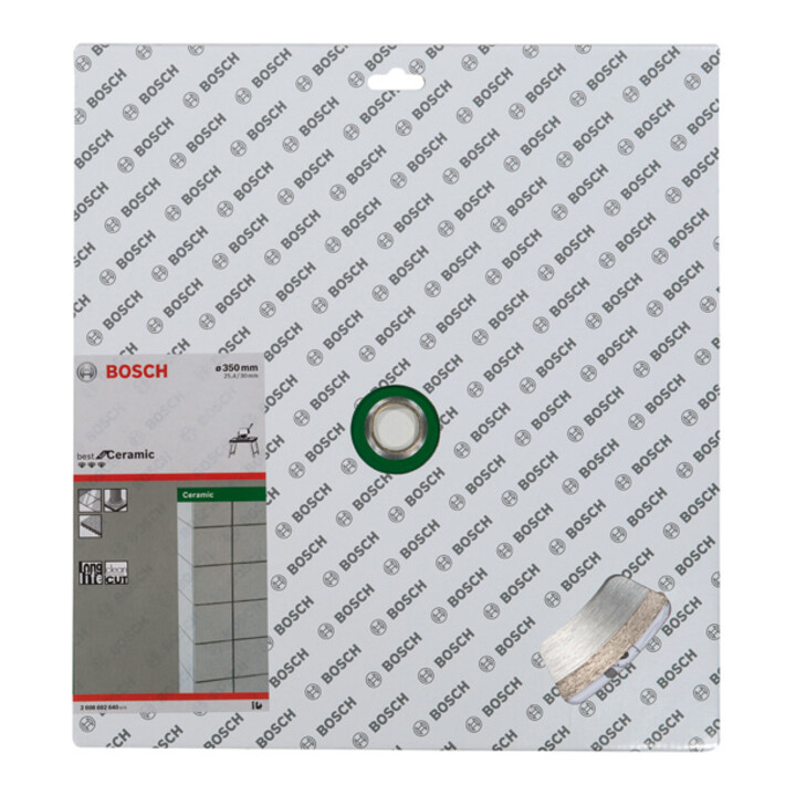 Bosch Diamanttrennscheibe Best for Ceramic 350 x 30/25,40 x 3 x 10 mm