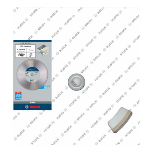 Bosch Diamanttrennscheibe Best for Ceramic 350 x 30/25,40 x 3 x 10 mm