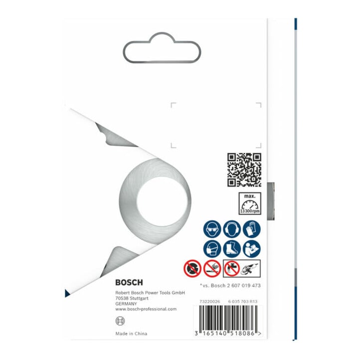Bosch Diamanttrennscheibe Best for Ceramic Extra-Clean Turbo 115 x 22,23 x 1,4 x 7 mm