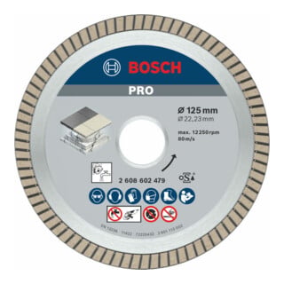 Bosch Diamanttrennscheibe Best for Ceramic Extra-Clean Turbo