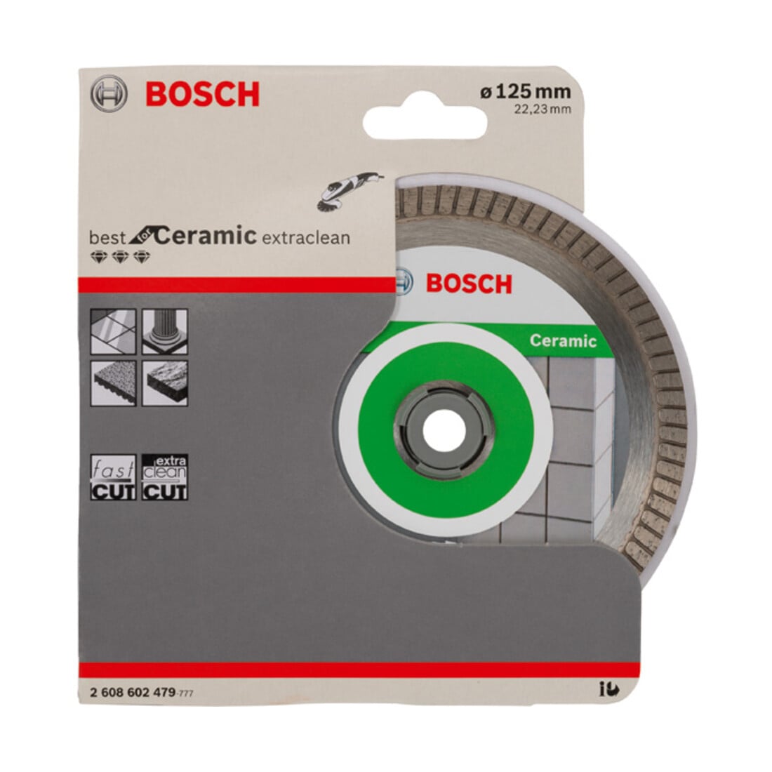 Bosch Diamanttrennscheibe Best for Ceramic Extra-Clean Turbo